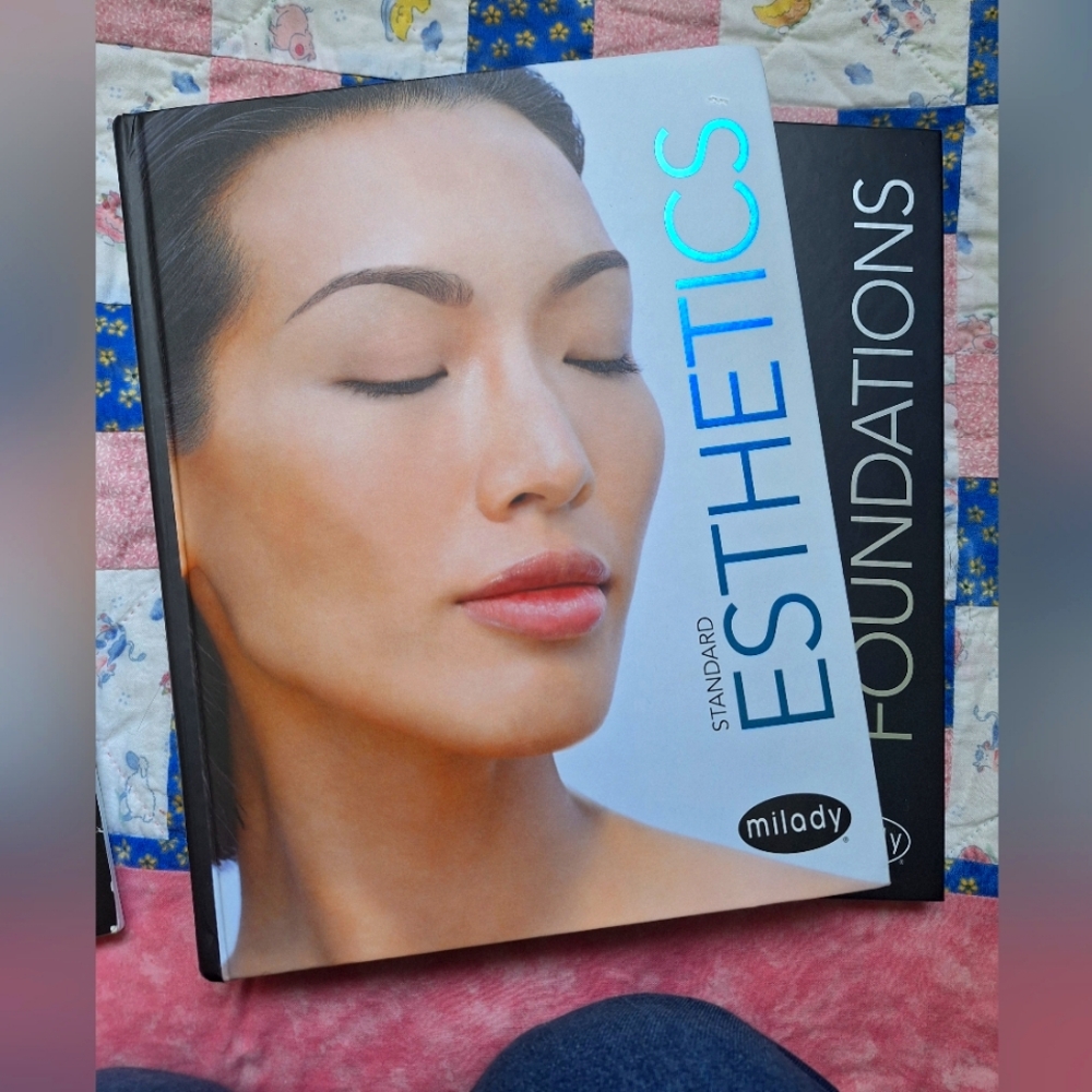Esthetics Textbook 9”x 11” Hard Back Milady Publishing USED